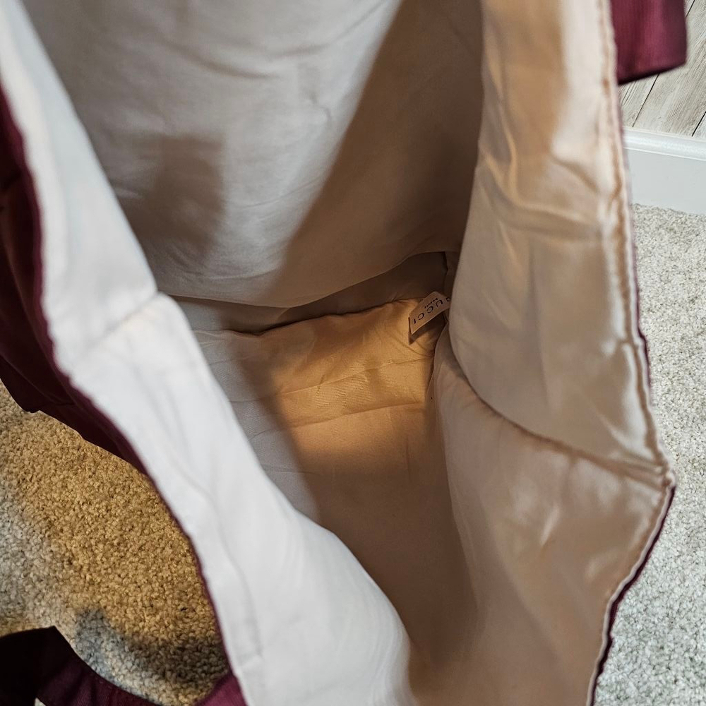 Gucci Burgundy Tote Bag - Picture 3 of 8